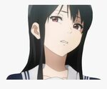 Transparent Anime Girl Face Png - Anime Girl Disgusted Look 