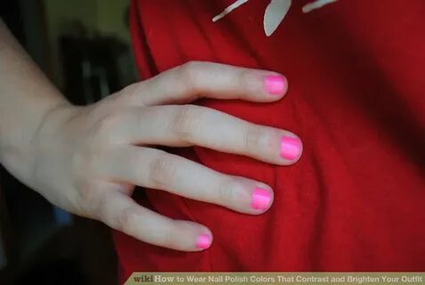 Nail Polish With Red Dress Underwear - Creative Touch