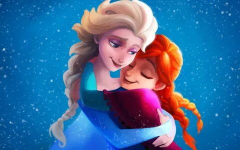 Elsa and Anna from Frozen Wallpaper 2k Quad HD ID:2681