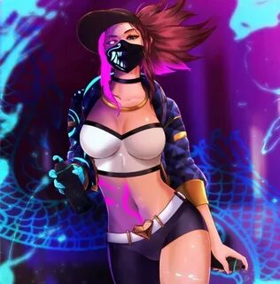 🌟 Персонаж: #Akali@alluring_art ⭐ Фэндом: #League_of_Legends