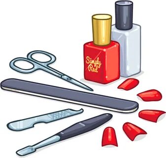 Pin Manicure Clip Art - Nail Care Tools Clip Art - Png Downl