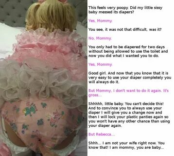 Forced Sissy Baby - abdl sissy diaper captions: Baby YourSel