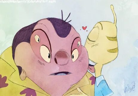 Jumba and Pleakly kissy kissy Animated movies, Kissy kissy, 