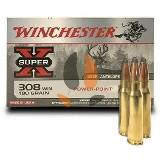 Winchester Power Point 308 Win : 180 Grs, chasse-concept.com