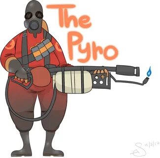 Pyro Drawing Icon Tf2 - Tf2 Pyro Thicc - (2000x2000) Png Cli