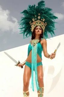 Altibox - (42) Innboks Women, Aztec costume, Carnival costum