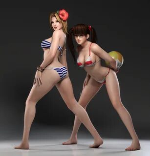 Tina and Lei Fang 3DS Render by x2gon 