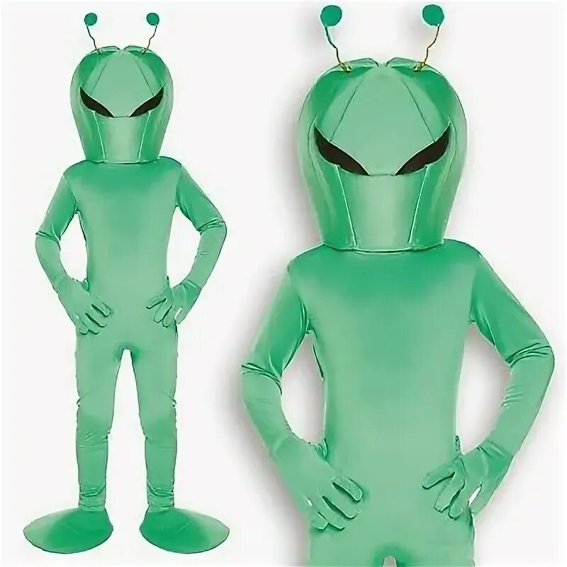 Boys Boys Kids Childs Alien Fancy Dress Costume UFO Outfit C