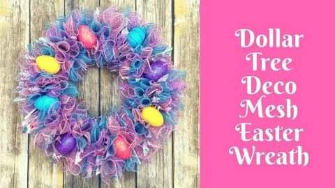 door decor Easter eggs Deco mesh wreath Easter bunny wreath 