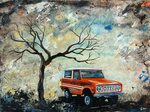 1976 Ford Bronco Painting by Sheri Wiseman Fine Art America