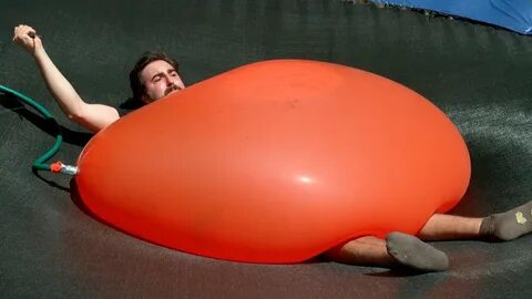 Because it’s Friday: "Crushed by a Giant 6ft Water Balloon" 