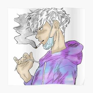 Anime Guy Smoking - 1 recent pictures for coloring - iconcre