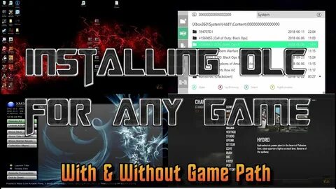 Installing DLC for Any Game Xbox JTAG/RGH - YouTube