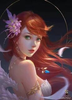 Fantasy art Redhead art, Art girl, Fantasy illustration