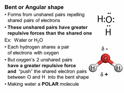 Molecular Shapes and Polarity 2. Valence Shell Electron Pair