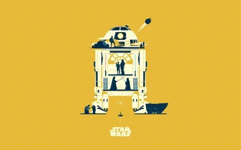 2880x1800 R2 D2 Star Wars Minimalist Macbook Pro Retina Wall