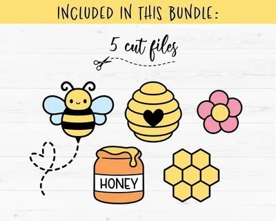 Bee SVG Mega Bundle Honeycomb Cut File Cute Bumble Bee Honey