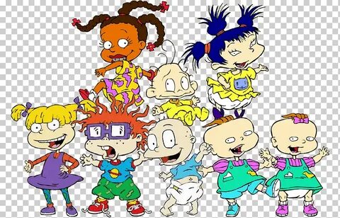 Angelica Pickles Tommy Pickles Chuckie Finster Rugrats: البح