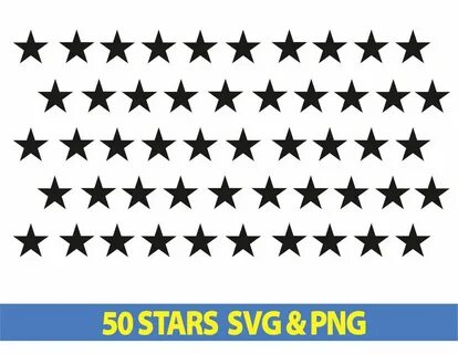 star svg 50 star union svg 50 Star Svg 50 US Flag Stars Svg 