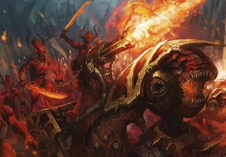 Pin by Mb on Wh40k Chaos Art, Painting, Warhammer 40k