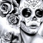 Sugar skulls Skull girl tattoo, Sugar skull tattoos, Sugar s