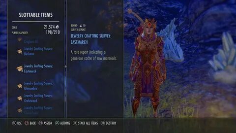 JEWELRY CRAFTING SURVEY: EASTMARCH - ESO 2021 - YouTube