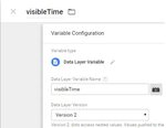 NEW Time On Visible and Hidden Page - Google Analytics
