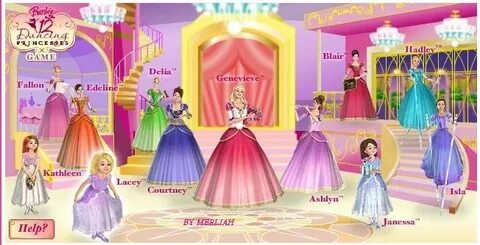 Barbie in the 12 Dancing Princesses 12 dancing princesses, B