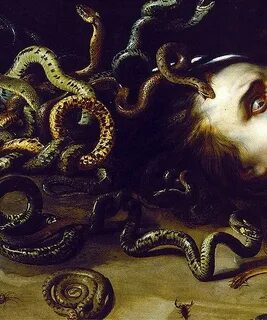 Head of Medusa - Rubens (detail) Medusa art, Baroque art, My