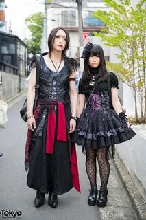 Gothic Duo in Harajuku w/ h.NAOTO Corsets, Chrome Hearts, Ne