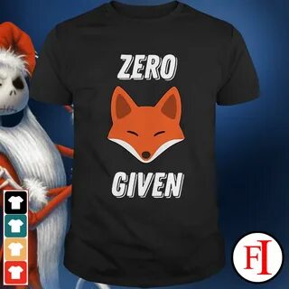 Buy zero fox given shirt cheap online