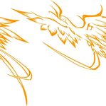 SVG мифический птица Феникс - Свободное изображение и значок