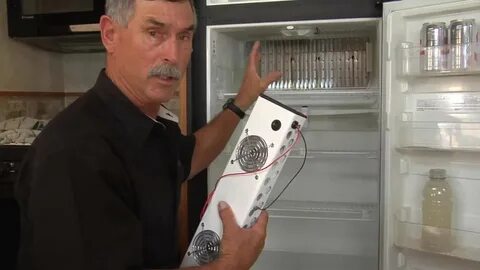 RV Auxiliary Refrigerator Fan Installation - YouTube