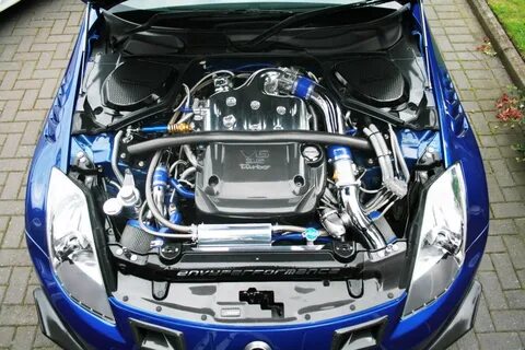 Twin Turbo 350z Engine 10 Images - Lq9 V8 Swap 350z Start Up