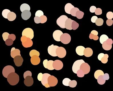 Учебник цифрового рисунка Ardezart ™ Skin color palette, Dig