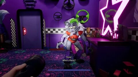 What happens if you enter Roxy's room without Freddy? - Five