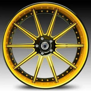 Asanti Wheels Rims CX501 20 22 24 inch Yellow Black Stripe W