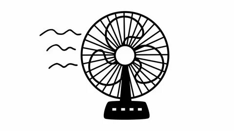 How to Draw a Cute Electric Fan Step by Step Easy Drawing - 