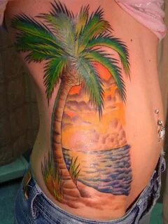 Nine Beautiful Beach Tattoos - Inked Magazine Beach tattoo, 