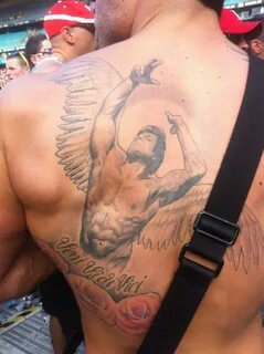 Shyt just got real! Supaturk went through with zyzz tattoo! 