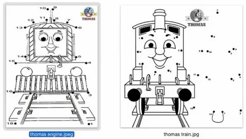 Thomas the Train Connect the Dots Thomas the train, Connect 