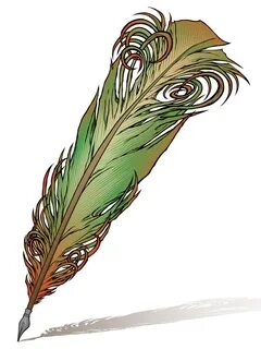 Quill clipart feather pen - Pencil and in color quill clipar