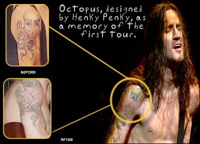 Tattoos - John Frusciante fansite - Invisible Movement
