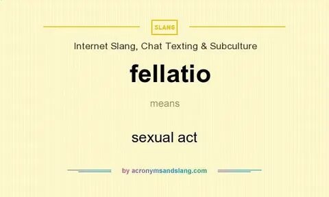 Fallatio meaning