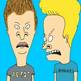Details about ACDC AC DC and Metallica Shirt Beavis and Butt