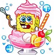 Spongebob Squarepants Pixel Graphics Cute Kawaii Resources