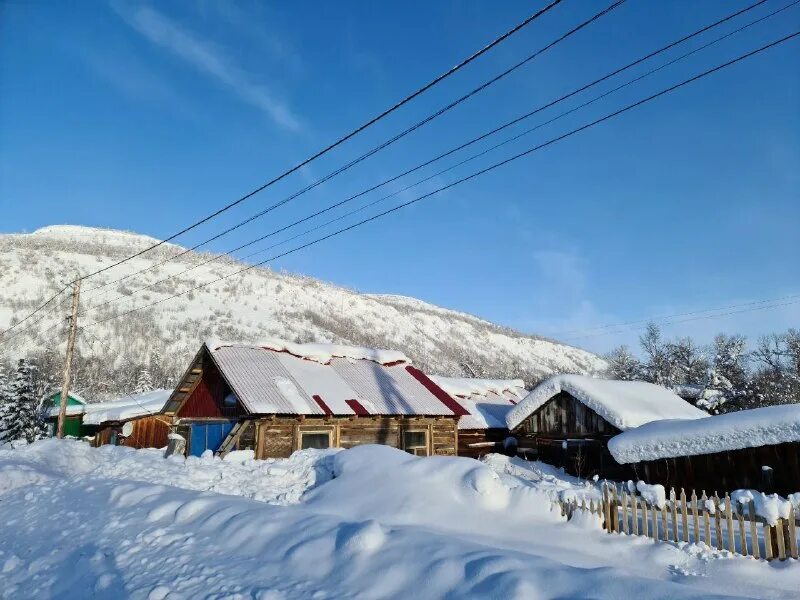 Камчатка зима Эссо
