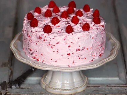 Raspberry Birthday Cakes