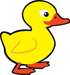 Duck Child Illustration - Dibujos De Color Amarillo - (2483x