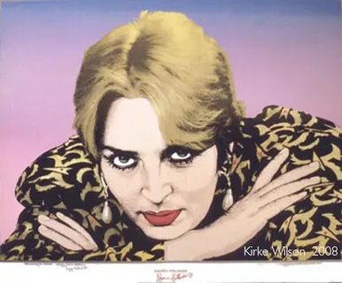 Xaviera Hollander: from a photo by Tony Newitt - Ins & Out. 